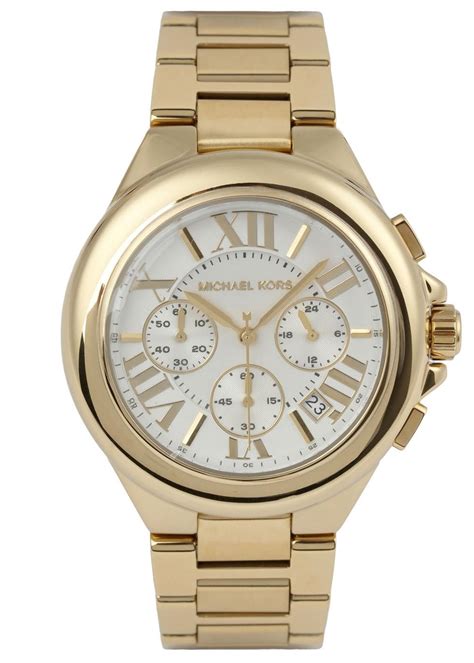 michael kors chronograph mk2852|Michael Kors gold tone.